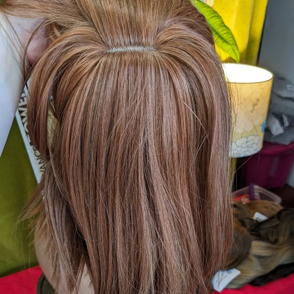 copper redhead ginger wig